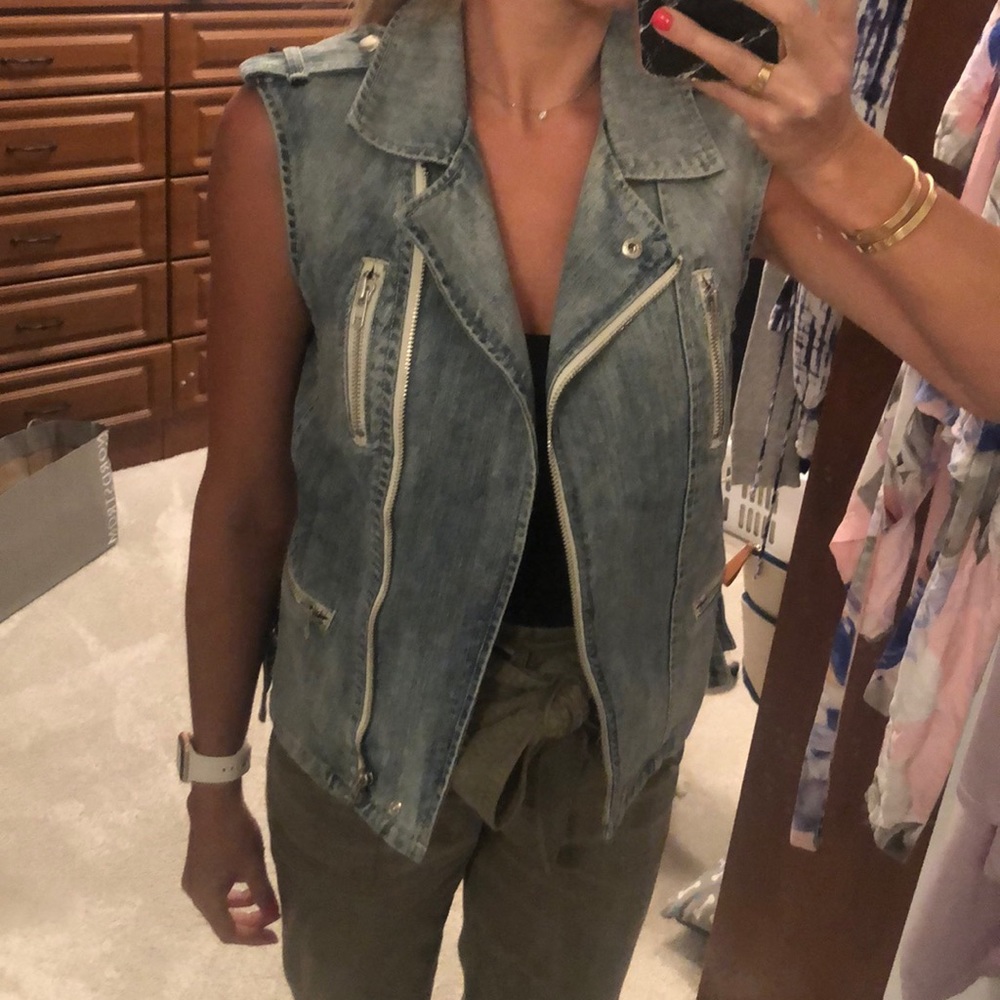 Rebecca Taylor denim vest